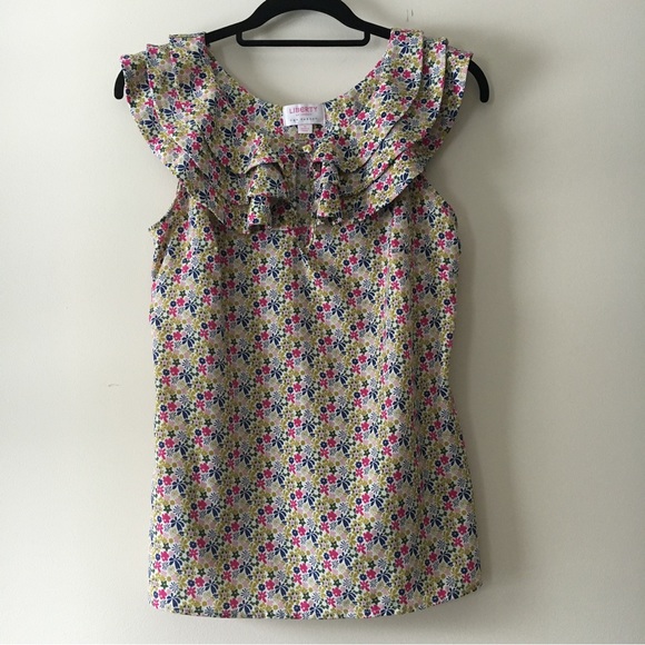 Liberty of London for Target Tops - Liberty of London For Target Ruffle Floral Top